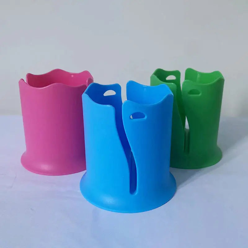 2-Pack Green Outdoor Surfboard Water Bottle Holder - Portable PP & Silicone Drink Stabilizer for Water Sports Wholesale Hub