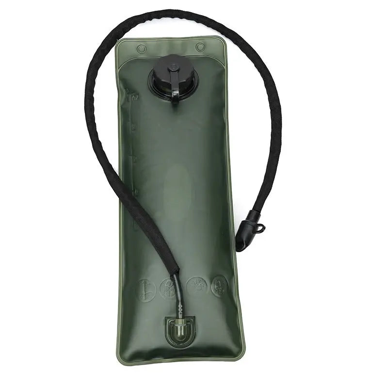 Outdoor Black 2.5L Hydration Bladder for Running & Cycling - Eco-Friendly PEVA Material Water Reservoir Pack Insert with Bite Valve & 93CM Water Pipe Wholesale Hub