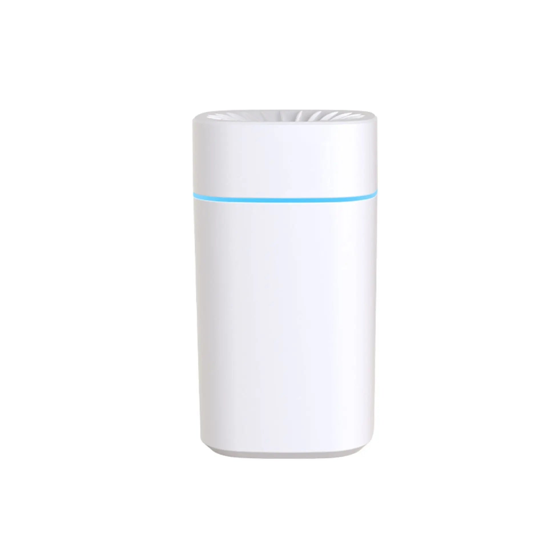 White 2-in-1 Ultrasonic Air Humidifier with 7-Color LED Night Light - Quiet Desktop Mini Humidifier for Home, Office, Bedroom Wholesale Hub