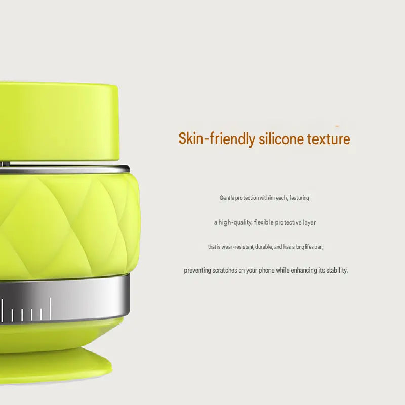 Black Foldable Magnetic Phone Holder with Vacuum Suction - Multi-Angle Adjustable Zinc Alloy Desktop Phone Stand - Portable & Stable for Desk, Car & Multi-Scenario Use Wholesale Hub