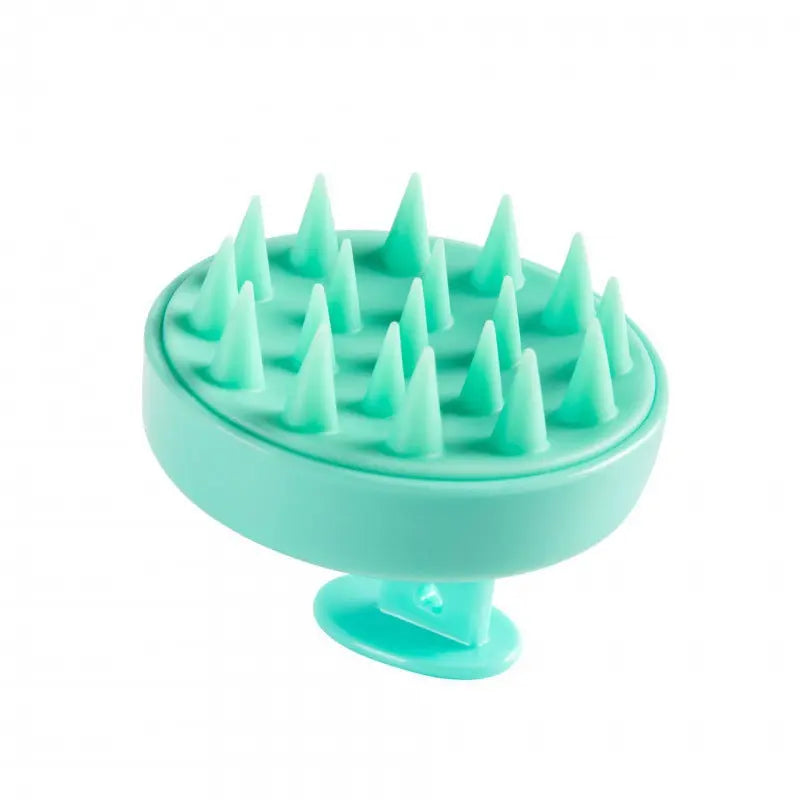 5-Pcs Green Soft Scalp Massager Shampoo Brush with Detachable Bristles Handheld Hair Scrubber for Deep Cleaning and Head Massage Wholesale Hub