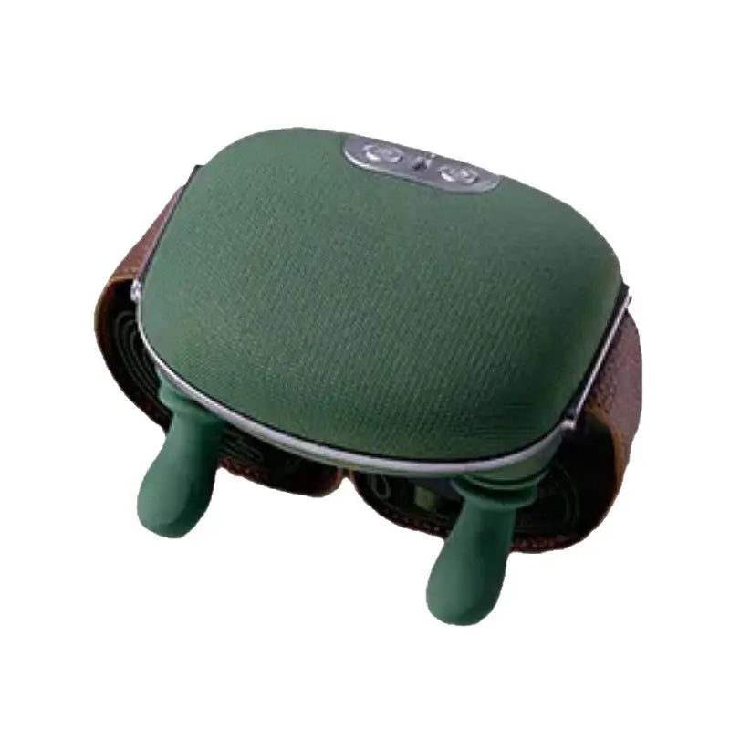 Green Cordless Shoulder and Neck Massager with Heat Rechargeable Shiatsu Deep Tissue Massage Pillow for Pain Relief and Relaxation Wholesale Hub