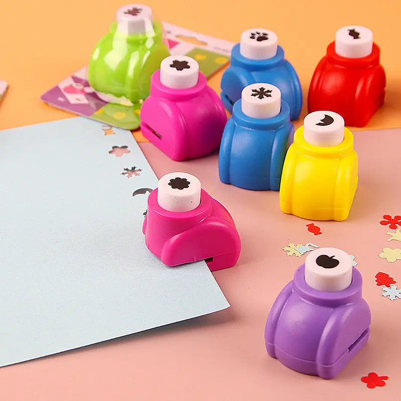 10 Pack Mini Paper Craft Punch Set DIY Scrapbooking Hole Puncher Shapes for Kids Art & Card Making Wholesale Hub