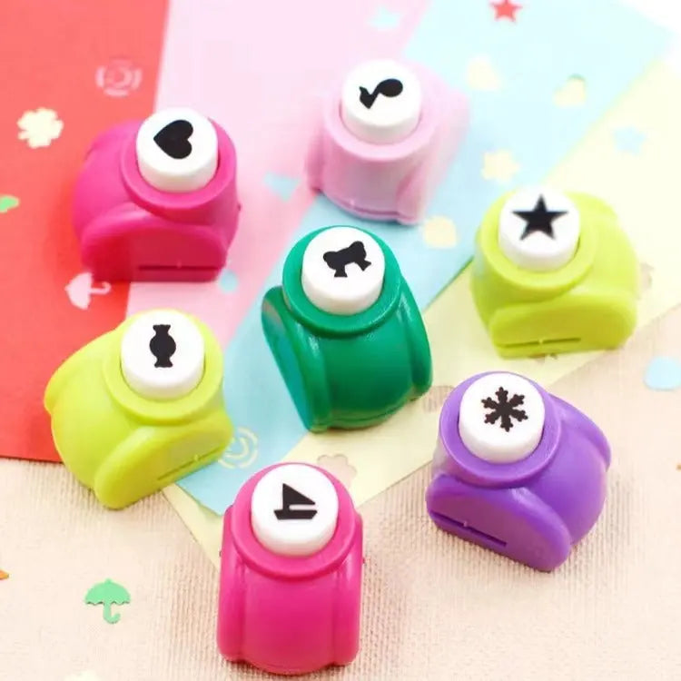 10 Pack Mini Paper Craft Punch Set DIY Scrapbooking Hole Puncher Shapes for Kids Art & Card Making Wholesale Hub