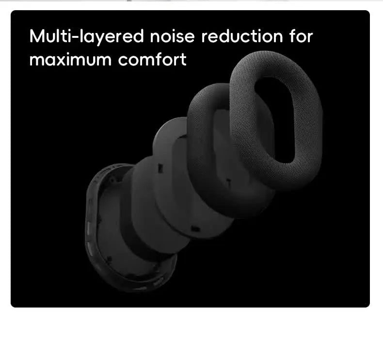 Smart 4-in-1 Travel Neck Pillow with ANC Headphones - Heated Vibration Massage & Bluetooth Audio - Memory Foam Support for Planes & Home - Beige Wholesale Hub