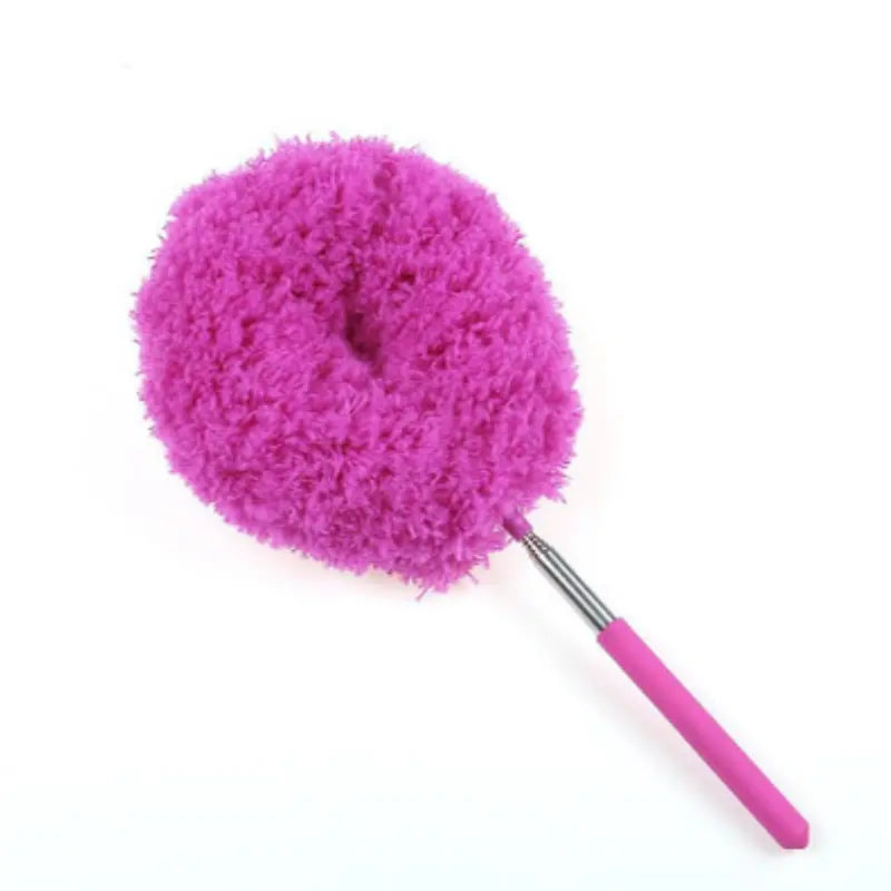2-Pack Purple Telescopic Electrostatic Duster with 360° Hollow Ring Design - Fan Blade Cleaner, High Reach Dust Removal, Multi-Purpose Wholesale Hub
