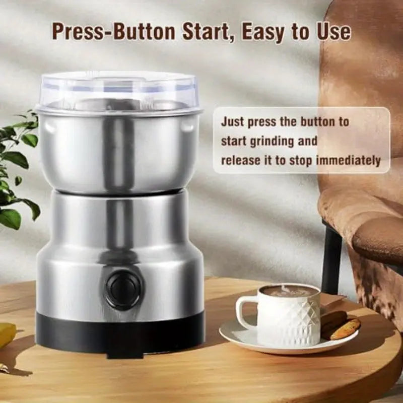 Compact Electric Grinder and Pulverizer - Multi-Functional Ultra-Fine Kitchen Mill for Nut, Grains, Spices, Coffee Beans Wholesale Hub