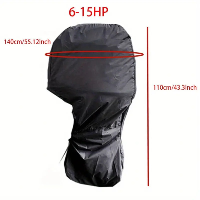 Heavy-Duty Full Marine Engine Coverage for 6-15HP - Waterproof & UV Resistant All-Weather Boat Engine Protector Wholesale Hub