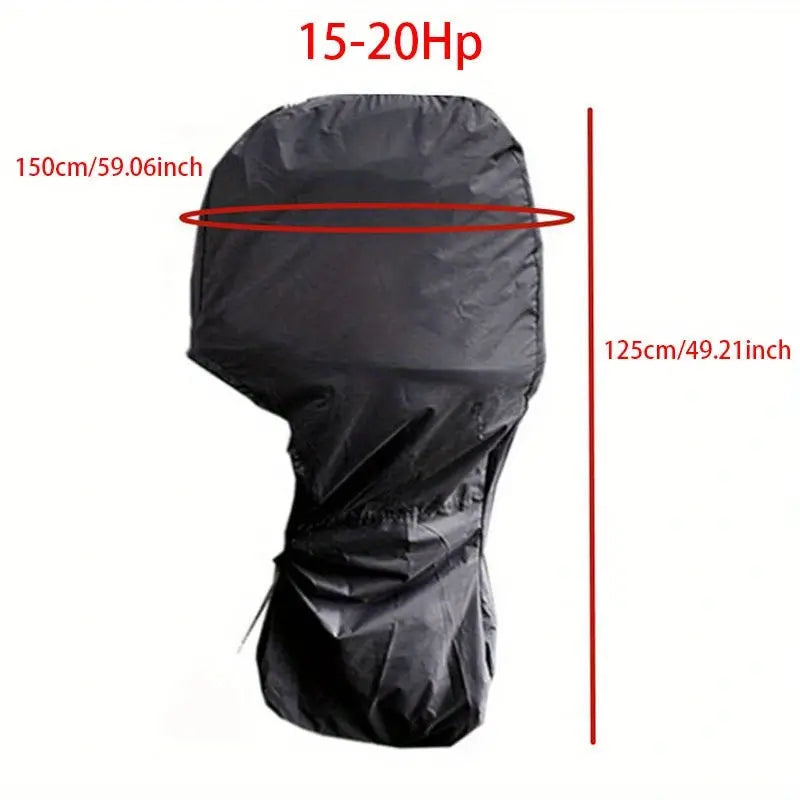 Heavy-Duty Full Marine Engine Coverage for 15-20HP - Waterproof & UV Resistant All-Weather Boat Engine Protector Wholesale Hub