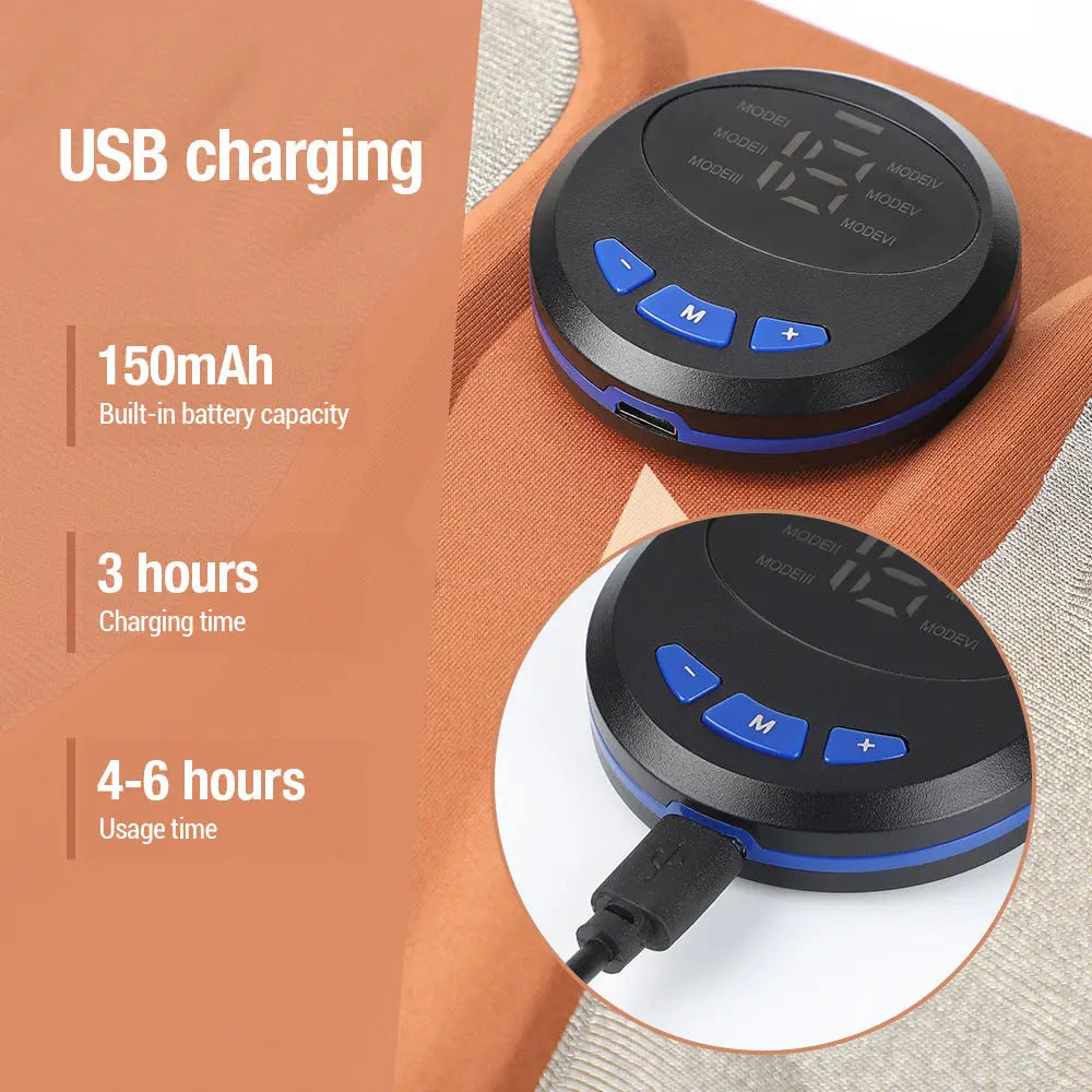Smart EMS Foot Massager Mat – Low Frequency Pulse Therapy with 6 Modes and 15 Intensity Levels for Relaxation, Fatigue Relief, and Improved Circulation (USB Rechargeable) Wholesale Hub