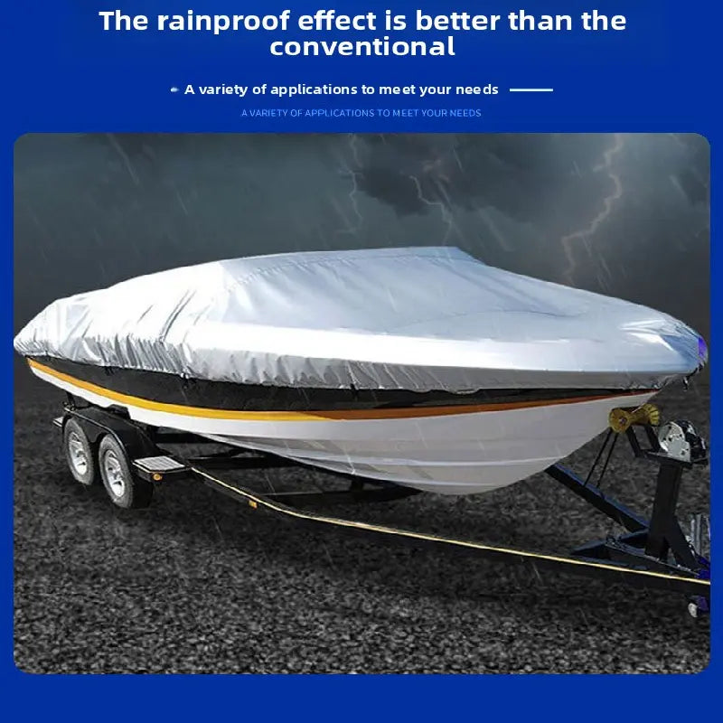 Black Heavy Duty Waterproof V-Hull Boat Cover 11-13FT Marine Grade Outdoor UV Protection for Australian Storage and Mooring Wholesale Hub