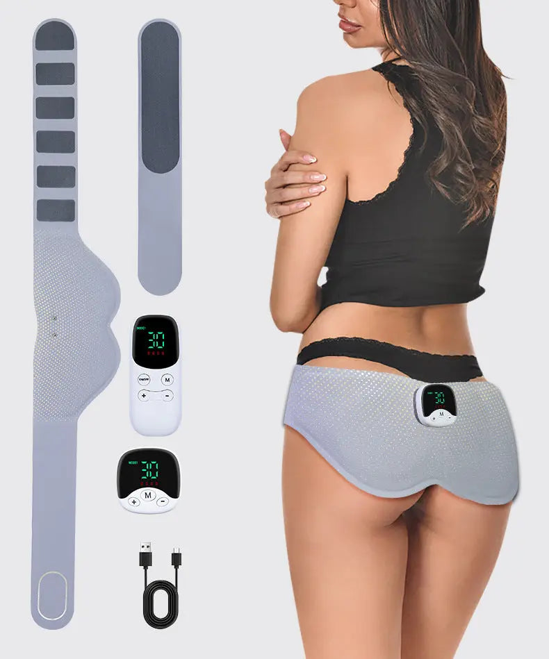 Electric Hip Trainer EMS Muscle Stimulator Buttock Lifting Belt with Remote Control 10 Modes 30 Intensity Levels Rechargeable Home Gym Workout Wholesale Hub