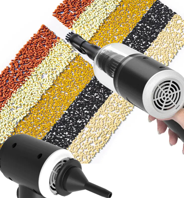 Pink 3-in-1 Portable Cordless Mini Vacuum Cleaner Handheld Air Duster & Blower USB Rechargeable Kit for Car Interior Home Office Keyboard Pet Hair Wholesale Hub