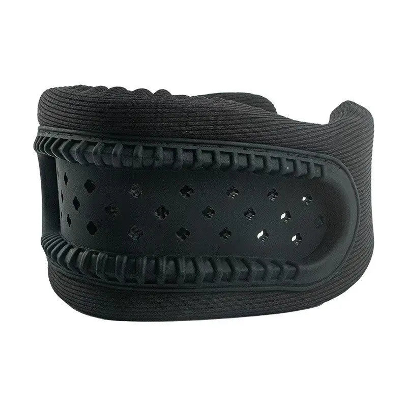 Black Adjustable Silicone Neck Brace with High-Elastic Memory Foam & V-Shape - Prevent Forward Head Tilt and Posture Correction Wholesale Hub