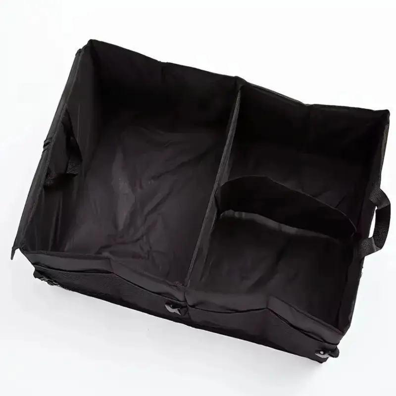 Heavy-Duty Foldable Car Trunk Organizer with Handles - Large Capacity Cargo Storage Box for Groceries & Gear (53x39x26.5 CM) Wholesale Hub