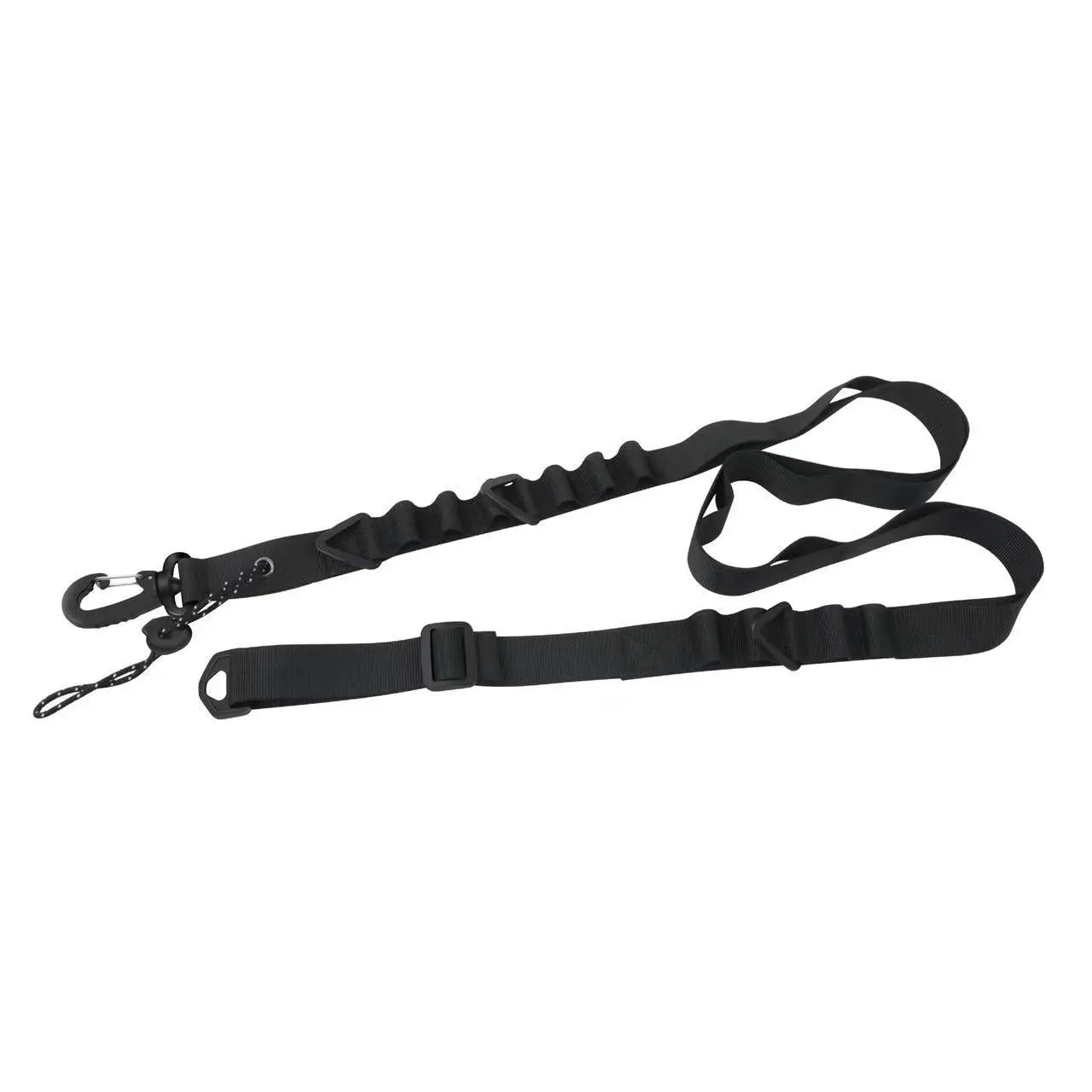 Black 4 PCS Heavy-Duty Outdoor Utility Strap - Multi-Purpose Camping Gear & Bottle Hanging Lanyard Wholesale Hub