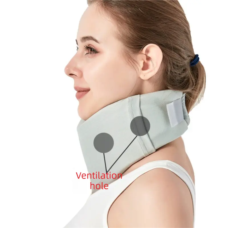 Removable Neck Support Brace – Lightweight Cervical Collar with Breathable Design for Posture Correction and Daily Use(Size:S) Wholesale Hub