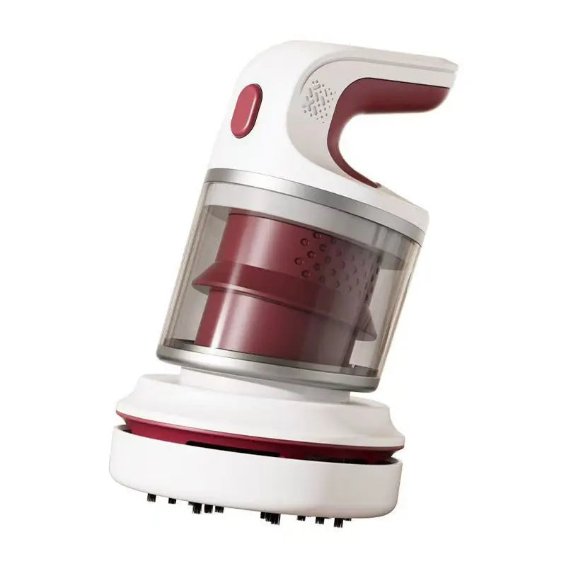 Red Compact Desktop Vacuum Cleaner – Cordless Handheld Dust Remover for Office, Keyboard, Car & Home Use with Dual Suction Modes and USB Charging Wholesale Hub