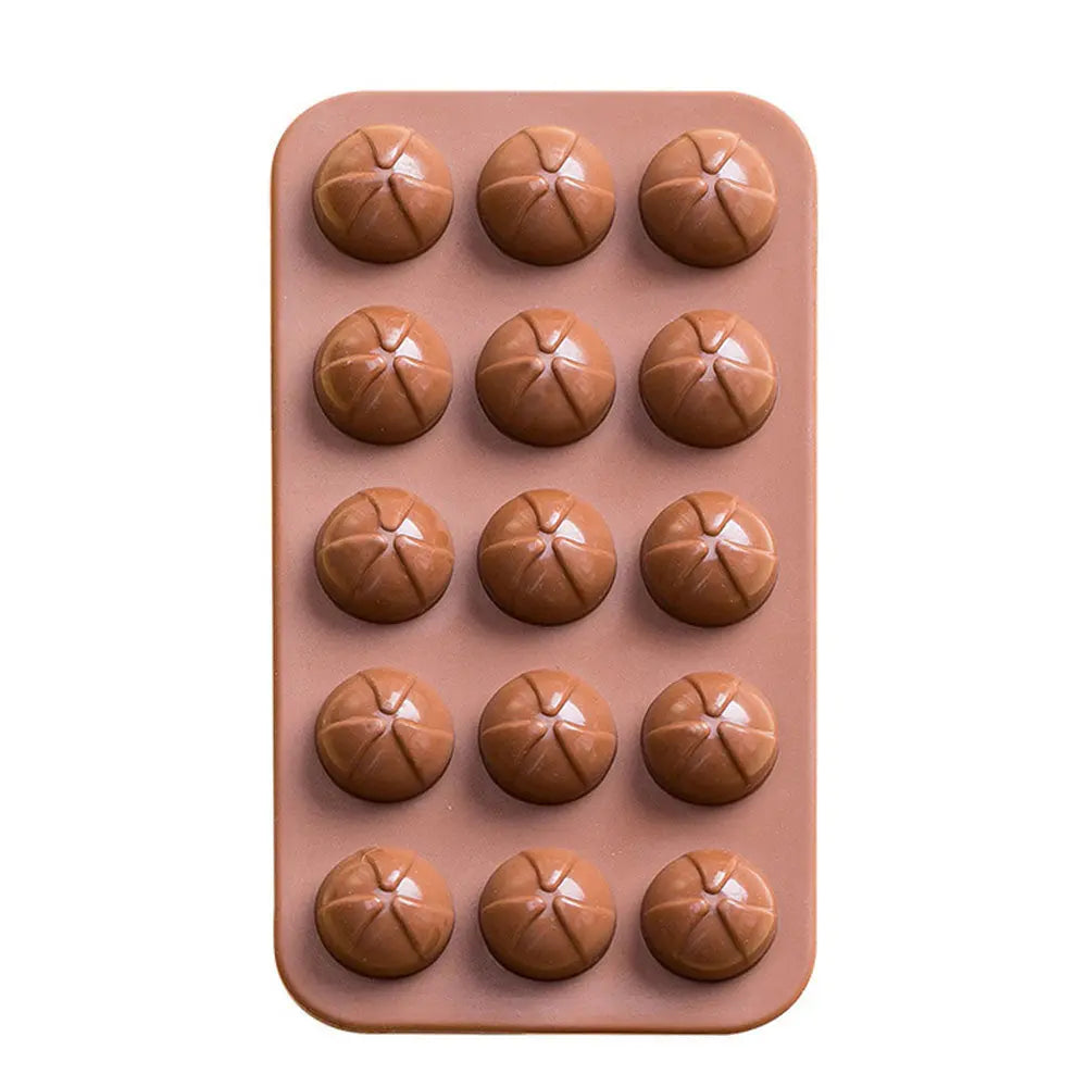2-Piece Dubai Rectangle Chocolate Silicone Mold Set – Food-Grade, Easy Release, Heat-Resistant Baking Molds for Chocolate, Candy, and Cake(Chocolate balls) Wholesale Hub