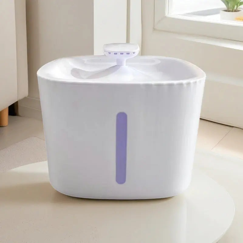White New Pet Water Fountain – 3L Automatic Circulating Water Dispenser, Quiet Operation, Non-Wet Mouth Design for Cats and Dogs Wholesale Hub