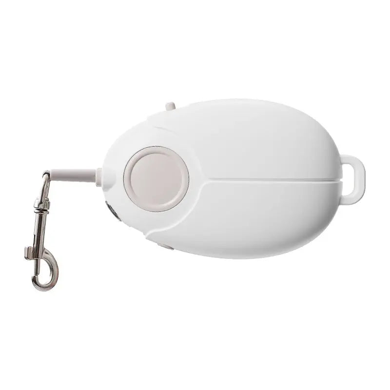 White Retractable Dog Leash with Luminous Rope 3M Anti-Tangle Automatic Extension Pet Walking Rope for Small to Medium Dogs Comfortable Grip and Lightweight Wrist Strap for Night Walks Wholesale Hub