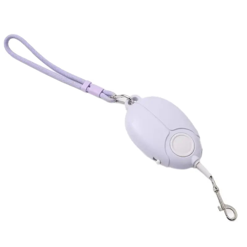 Purple Retractable Dog Leash with Luminous Rope 3M Anti-Tangle Automatic Extension Pet Walking Rope for Small to Medium Dogs Comfortable Grip and Lightweight Wrist Strap for Night Walks Wholesale Hub