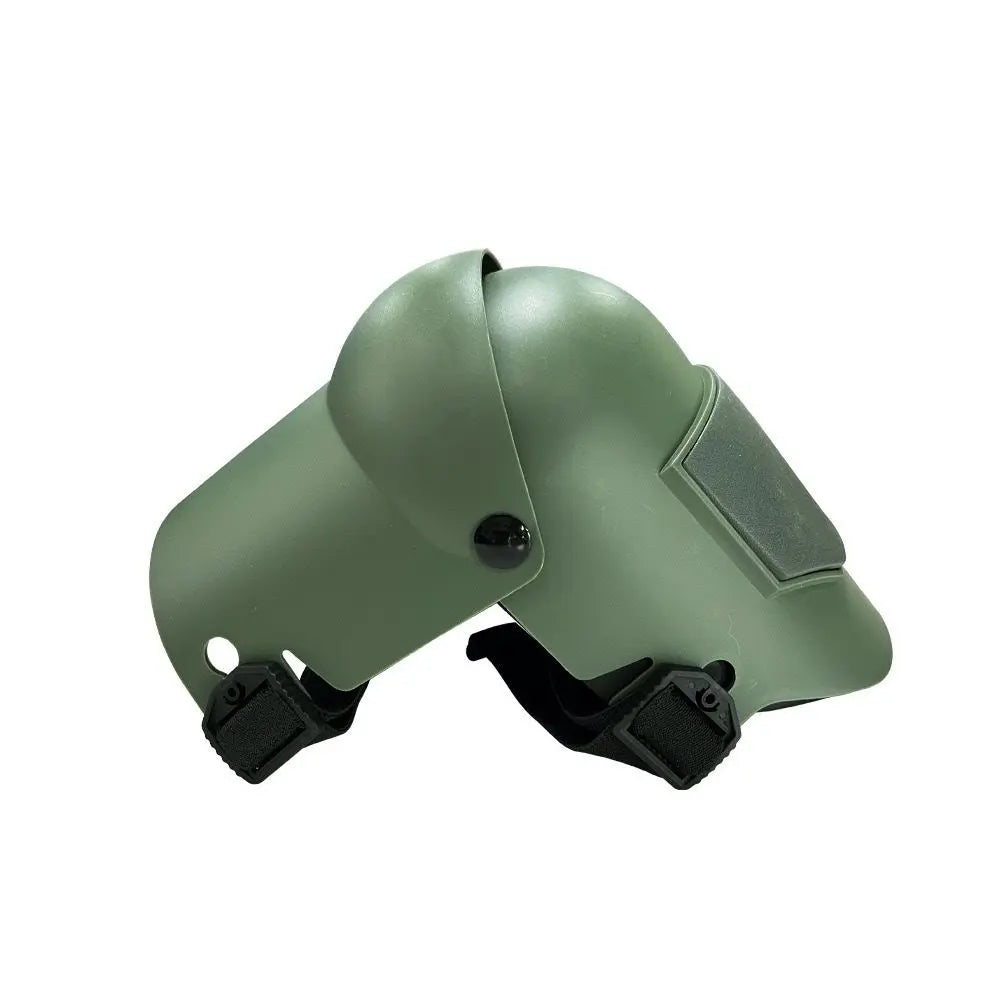 Black Professional Grade TPU Construction Knee Pads Wear-Resistant Shock Absorbing Foldable Design for Local Engineering Projects and Site Safety (1 Pair) Wholesale Hub
