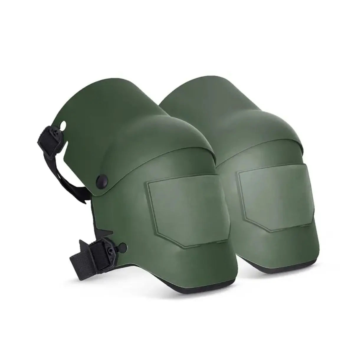 Green Professional Grade TPU Construction Knee Pads Wear-Resistant Shock Absorbing Foldable Design for Local Engineering Projects and Site Safety (1 Pair) Wholesale Hub