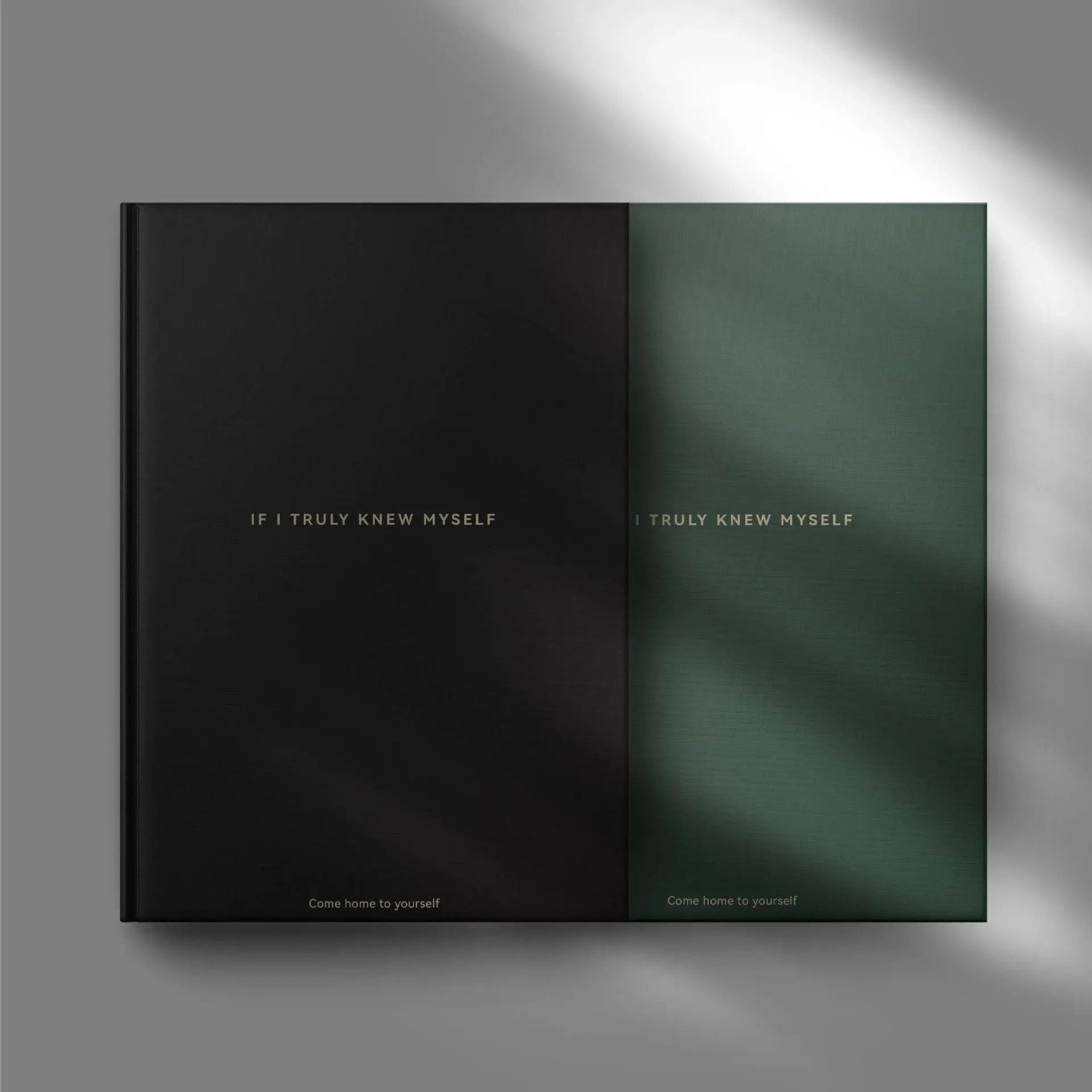 Black If I Truly Knew Myself Guided Self-Discovery Journal - Hardcover Deep Self-Reflective Diary Mindfulness & Personal Growth Planner Wholesale Hub