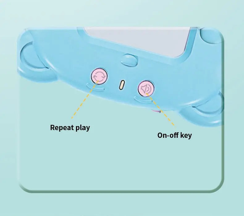 Blue Cat Talking Cards Educational Toy for Toddlers 112 Cards Audible Preschool Learning Machine Early Childhood Development Interactive Reading Cards with Rechargeable Battery ABS Material Wholesale Hub