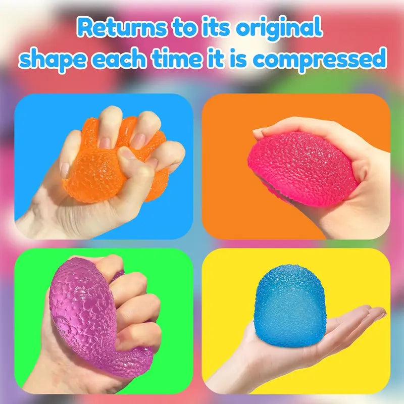 Orange Candy Gummy Bear Squishy Stress Relief Toy - Slow Rising Squeeze Fidget Toys for Kids, Soft TPR Sensory Toy for Anxiety Relief, Cute Kawaii Decompression Gift for Ages 3+ Wholesale Hub