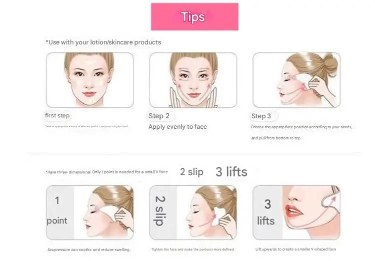 2-piece Pink Natural Gua Sha Facial Tool - Hand-Polished Stone Massage Board for Face and Neck, Cooling Skincare Ritual, Easy Daily Use, Gift Ready Wholesale Hub