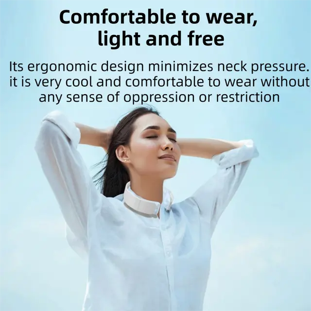 White Reusable Neck Cooling Ring – 360° Omnidirectional Wearable Wholesale Hub