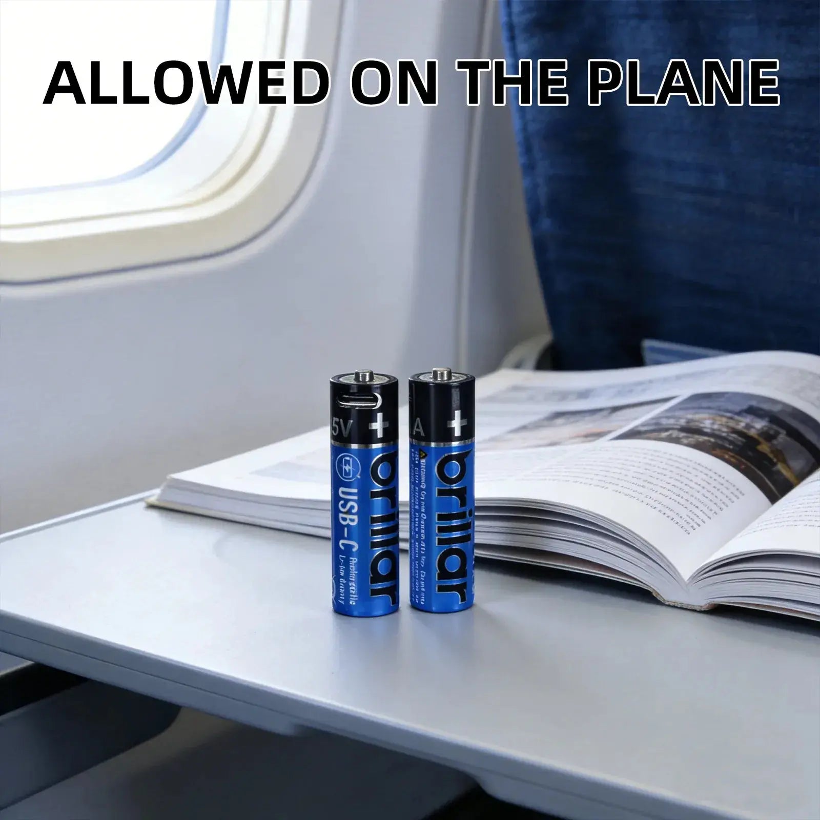 2 PCS AAA USB Rechargeable LI-ION Battery Wholesale Hub