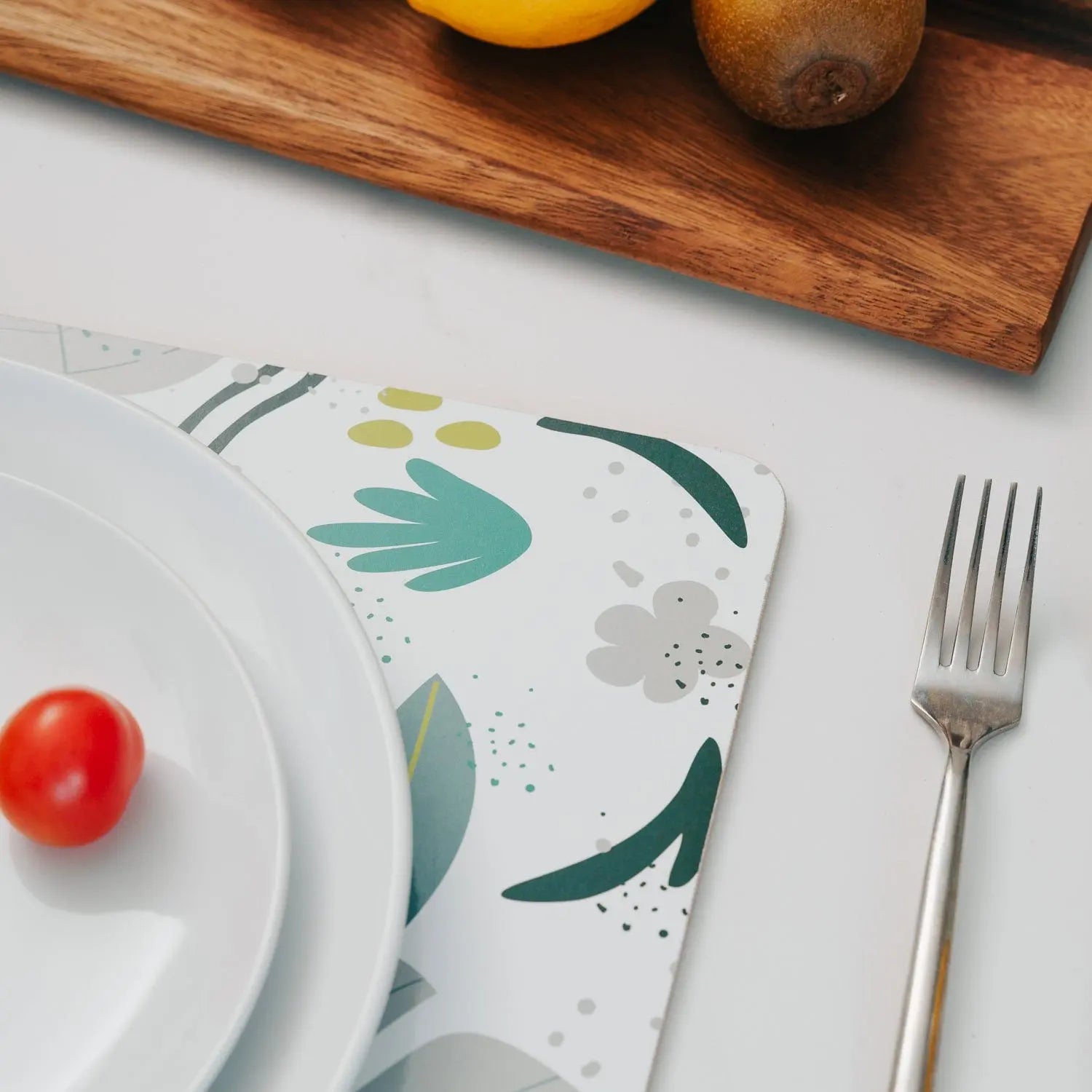 8 Pcs Clevinger MDF Placemats and Coasters Monstera Wholesale Hub