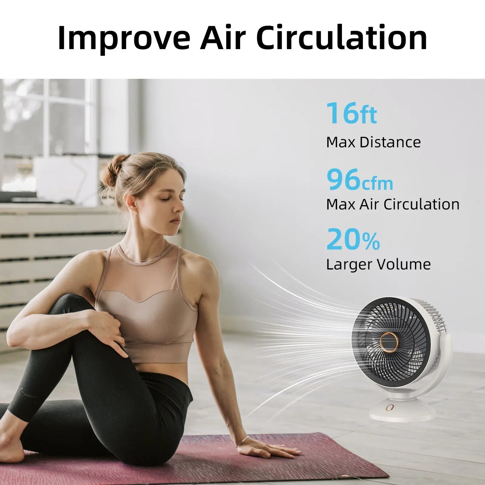 2000mAh RECHARGEABLE FAN Wholesale Hub