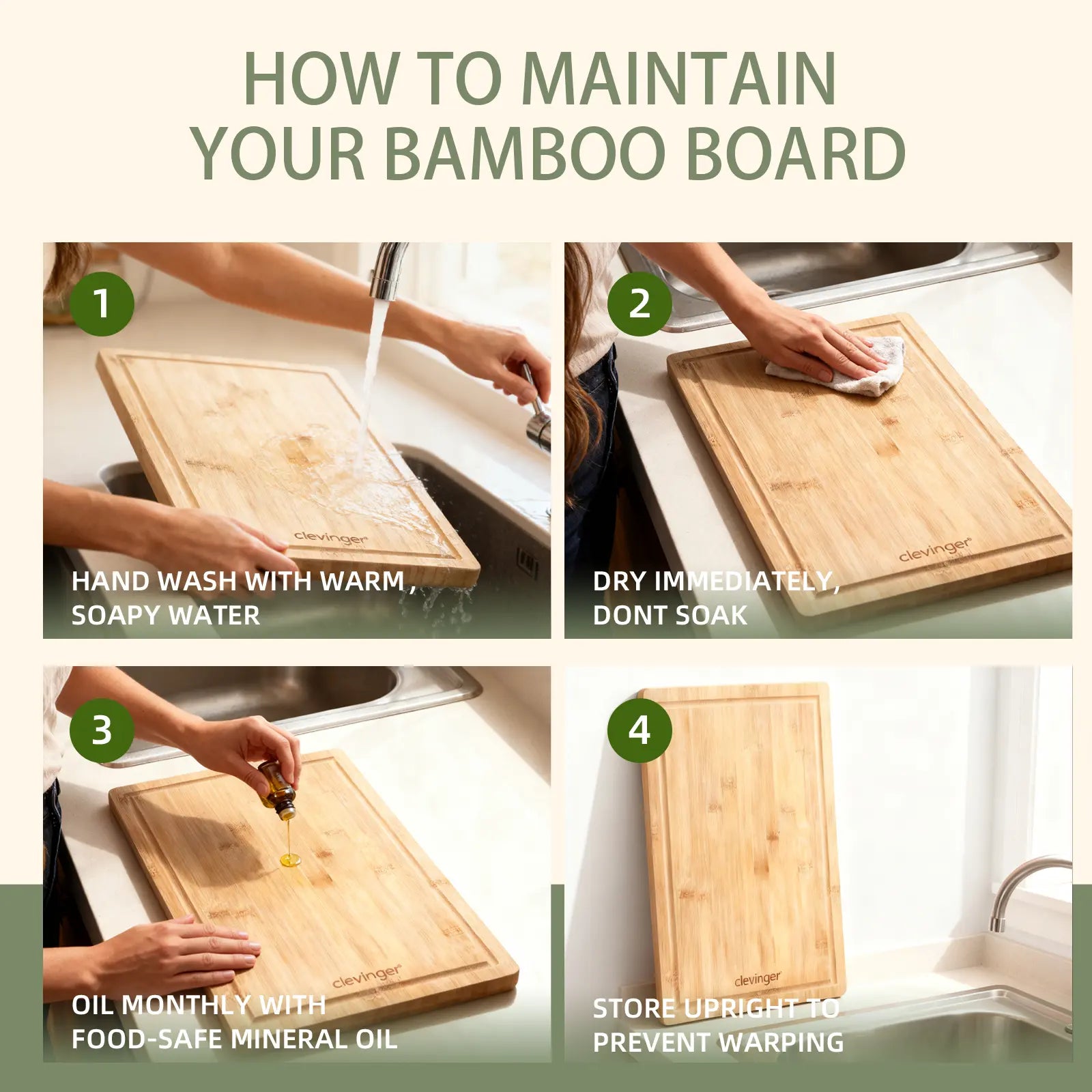 3 Pcs Bamboo Cutting Board Wholesale Hub