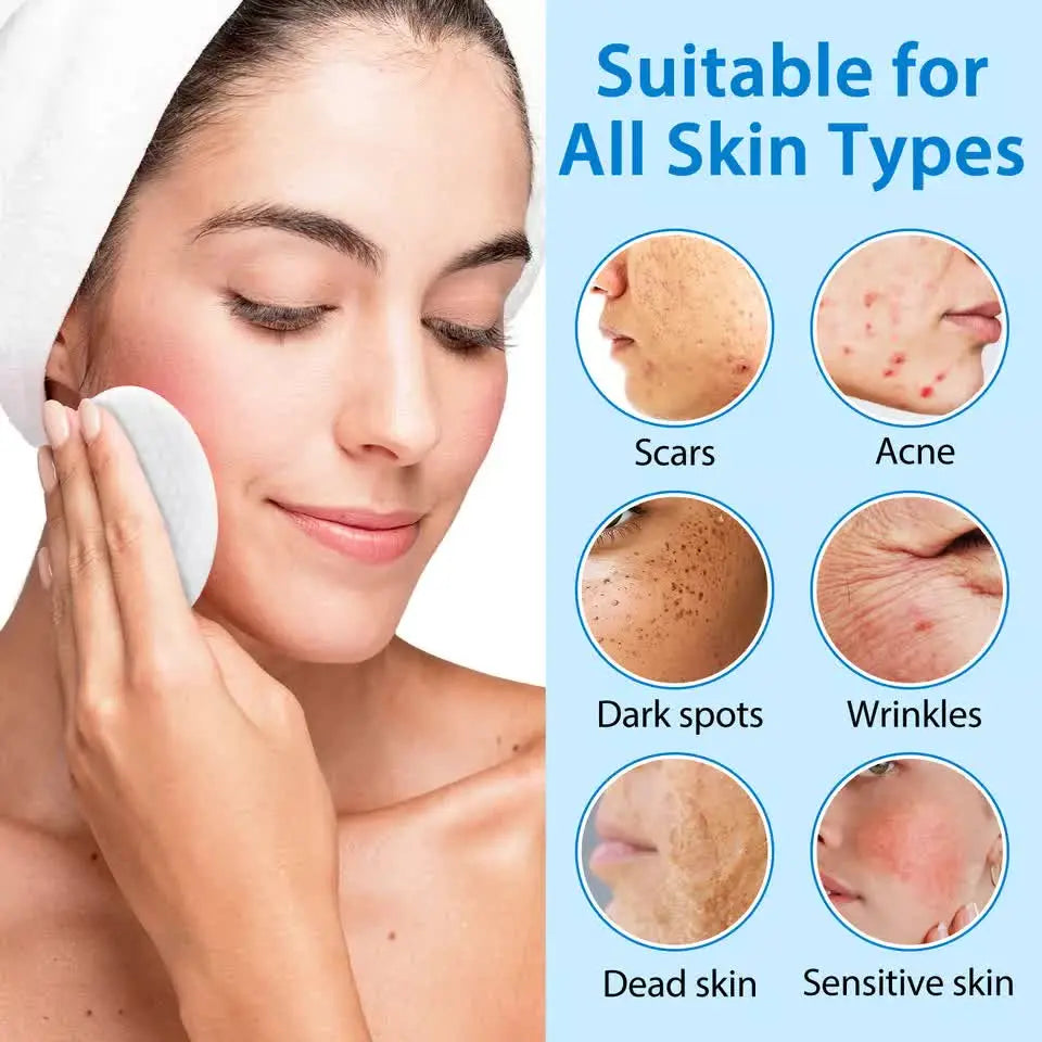 ALIVER Glycolic acid pads with vitamins B3,B5 & C,E 40 PADS Wholesale Hub