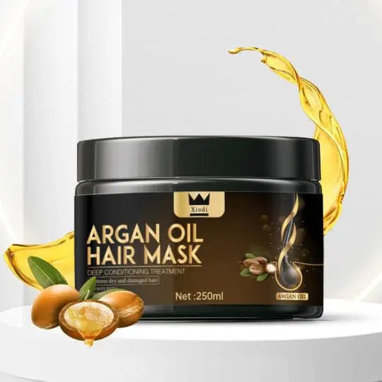 Xiodi Argan Oil Hair Mask, 100% Pure Anti-Hairfall Dandruff Treatment Wholesale Hub