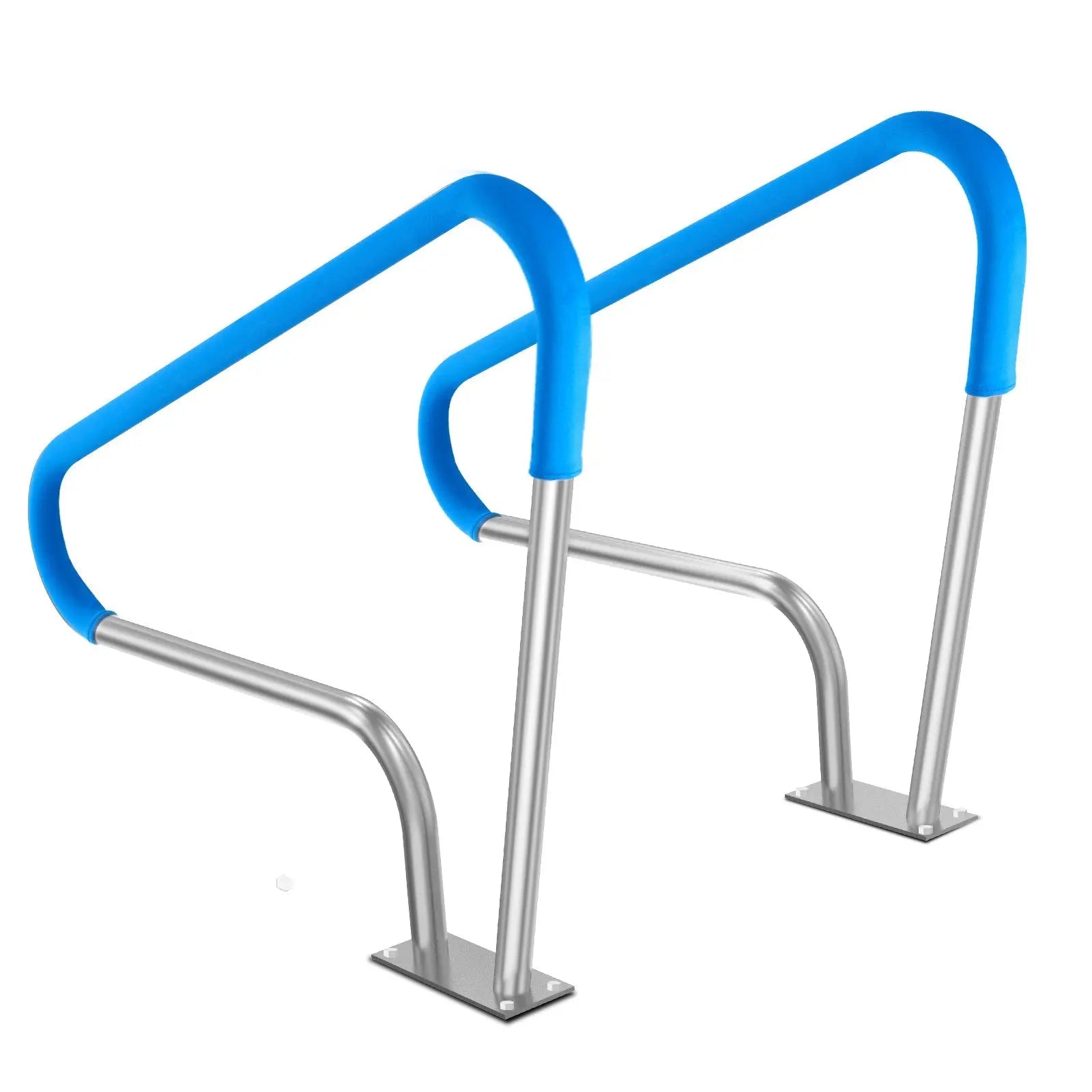 Pool Handrail 2 PCS 48x36in Stainless Steel with Base Plate for Spas Wholesale Hub