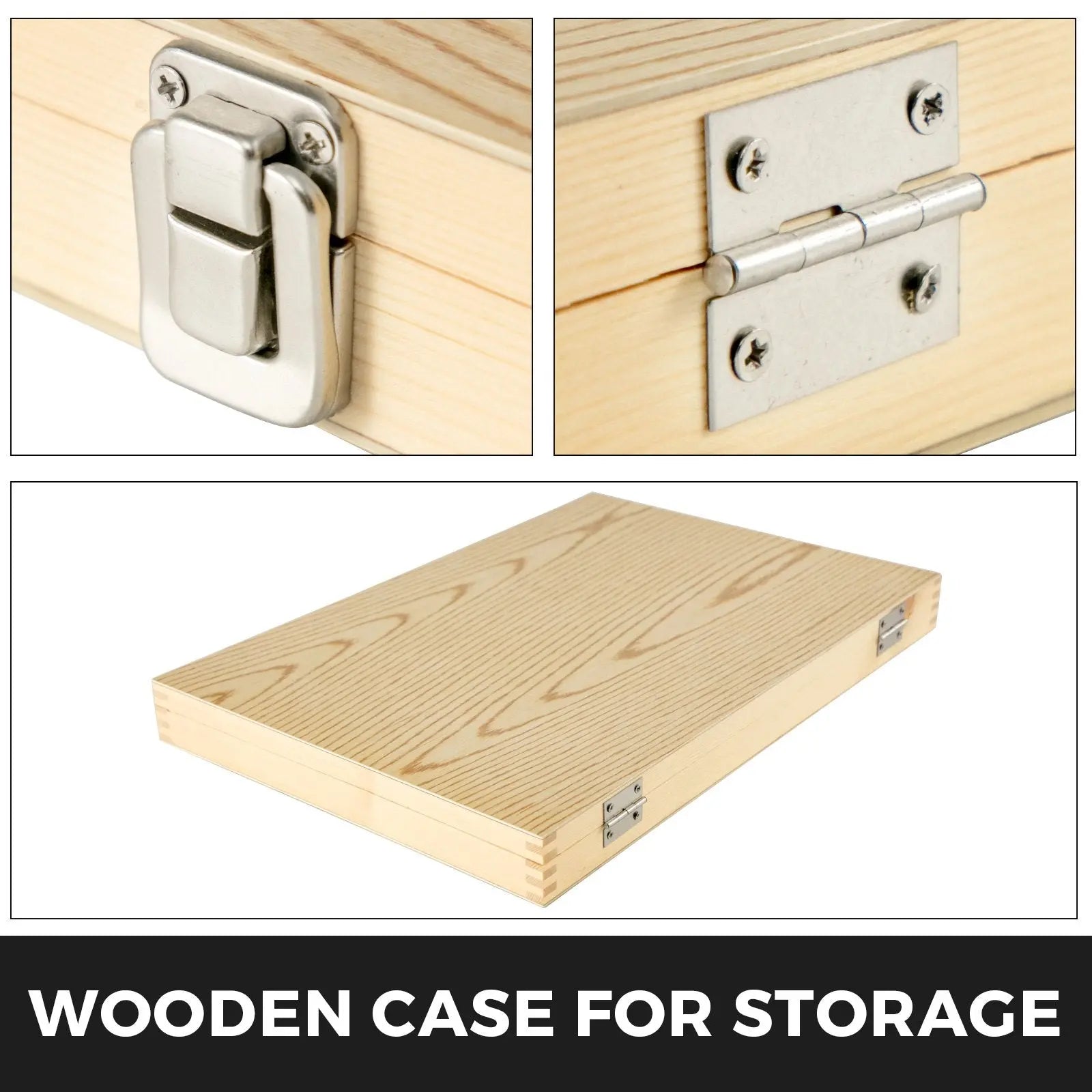 Woodworking Lathe Chisel Set 8 Piece Set Lathe Chisel HSS Steel Blades Wood Turning Tools Wooden Case for Storage for Wood Carving Root Carving Furniture Carving Lathes Red Wholesale Hub