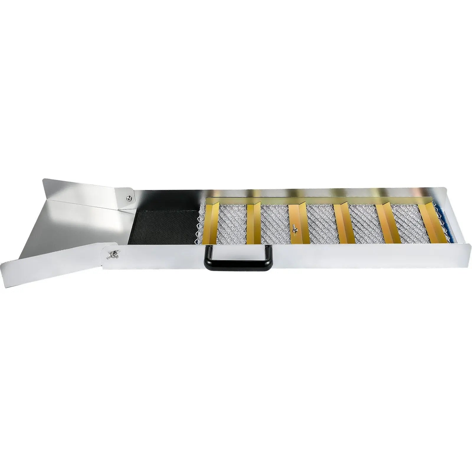 Aluminum Alloy Sluice Box, Compact 36" Mini Sluice Boxes for Gold, Lightweight Gold Sluice Equipment, Portable Sluice Boxes with Miner\'s Moss, River, Creek, Gold Panning, Prospecting, Dredging Wholesale Hub