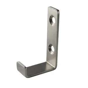 Satin SS Coat Hook Screw Fix 44mm Depth Wholesale Hub