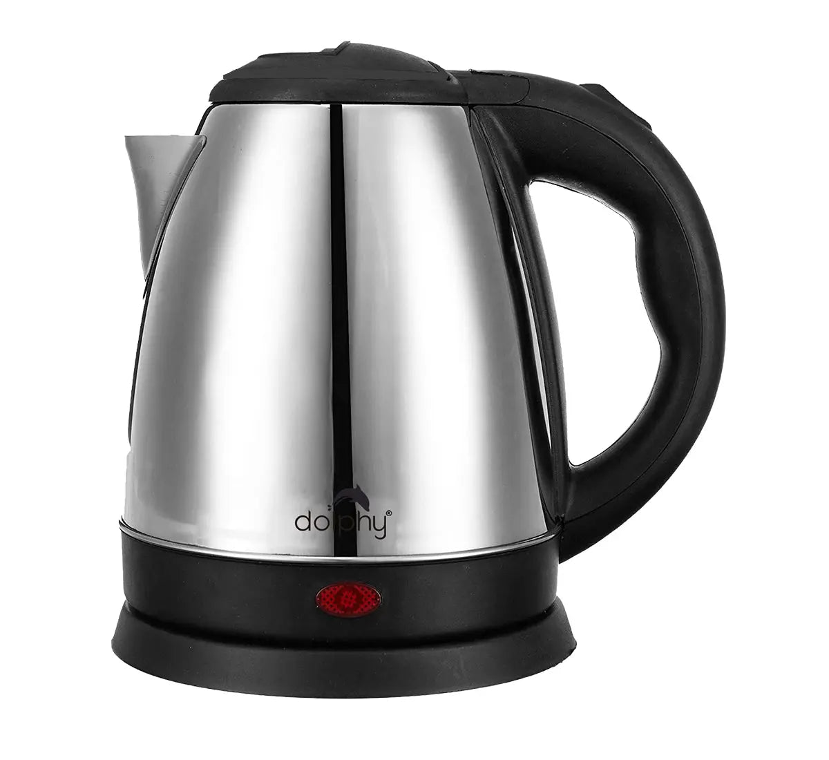 1.2L Stainless Steel Electric Kettle - Silver Wholesale Hub