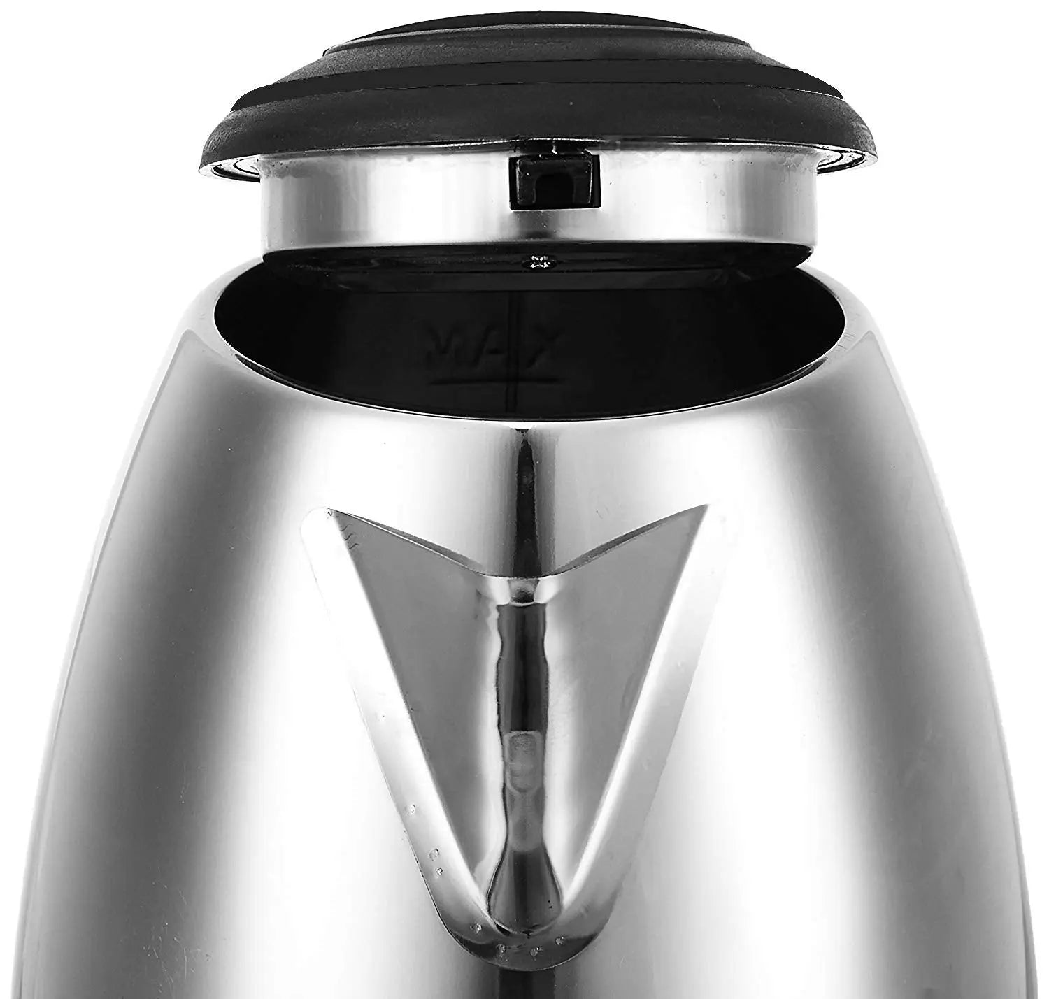 1.2L Stainless Steel Electric Kettle - Silver Wholesale Hub