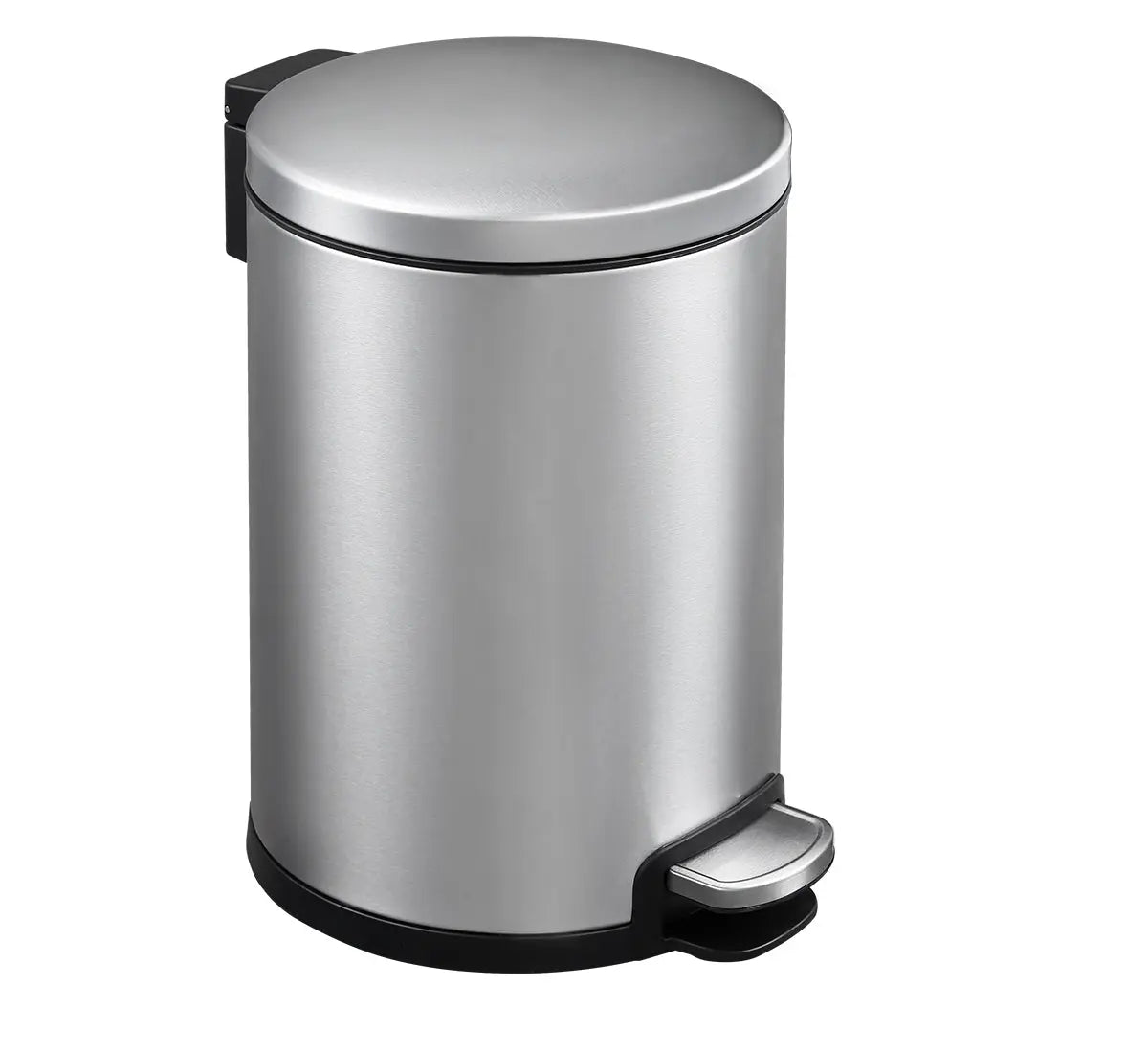 Round Soft Closing Stainless Steel PEDAL Bin - 6L Wholesale Hub