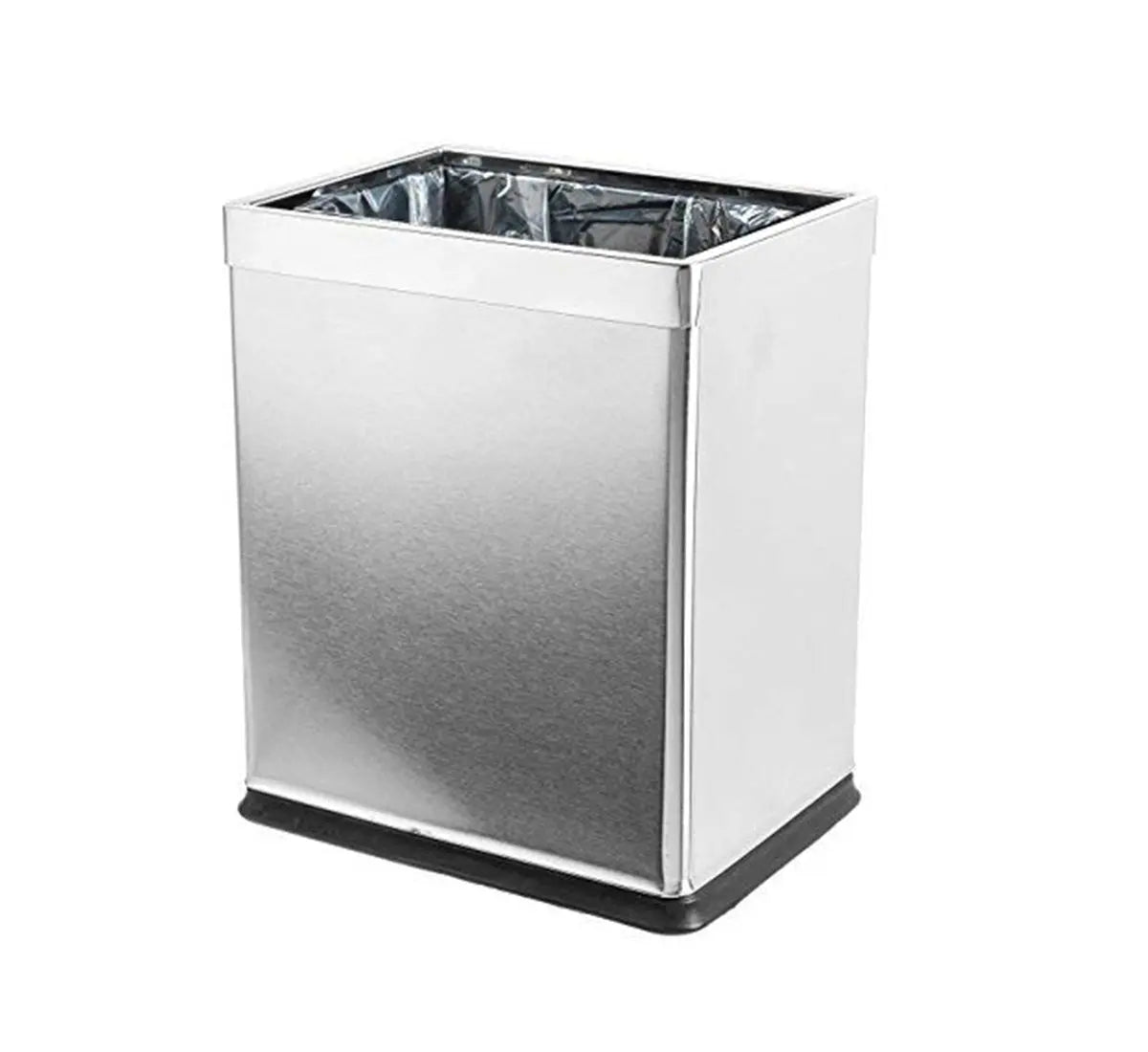 10L Indoor Silver Trash Can Wholesale Hub
