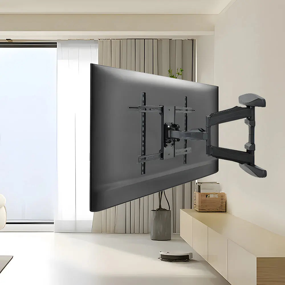 Telescopic Swivel and Tilt TV Monitor Wall Mount Bracket Load up to 85kg Full Motion Long Arm Bracket Max 48.5cm Extension For Most 32-80 inch Flat TVs Wholesale Hub