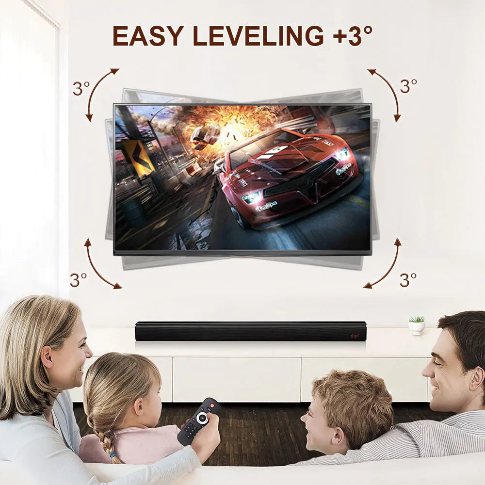 Telescopic Swivel and Tilt TV Monitor Wall Mount Bracket Load up to 85kg Full Motion Long Arm Bracket Max 48.5cm Extension For Most 32-80 inch Flat TVs Wholesale Hub