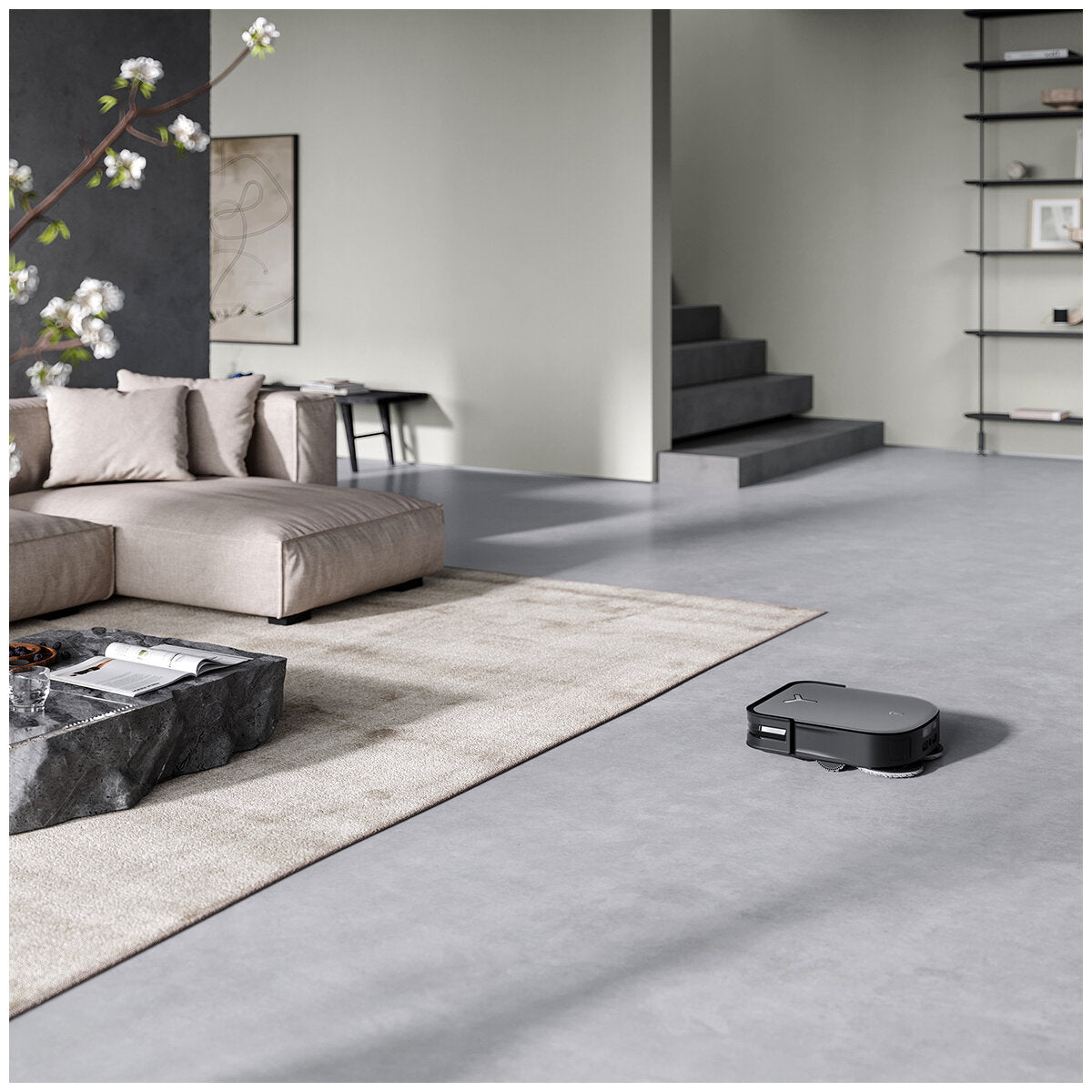 Ecovacs Deebot X2 Combo Robot Vacuum Black